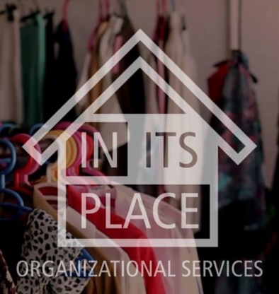 In Its Place Organizational Services - Services et systèmes d'organisation