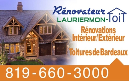 Rénovateur Lauriermon-Toit - Rénovations