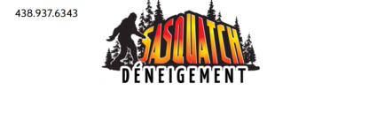 Sasquatch Déneigement - Snow Removal