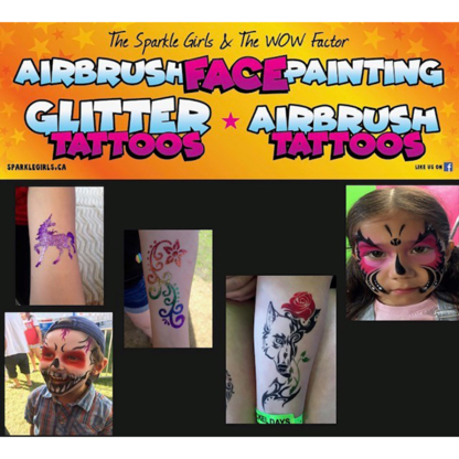 Sparkle Girls Glitter Tattoos - Family Entertainment