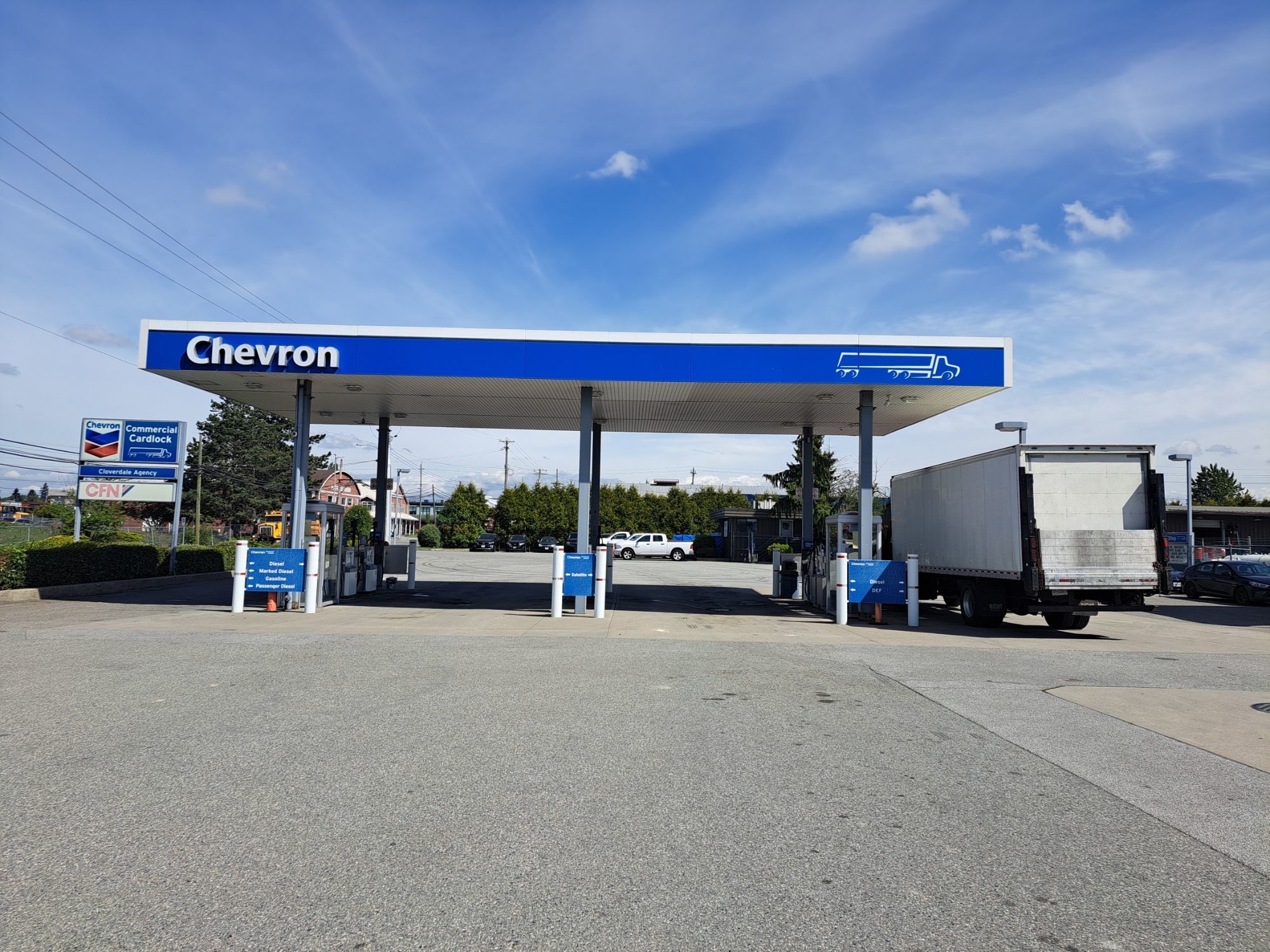 chevron commercial cardlock - Gas Stations