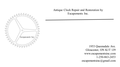 Clock Repair And Restoration By Escapements - Clock Repair