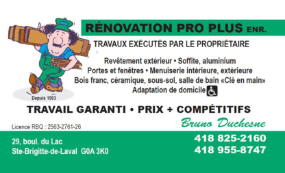 Rénovation Pro Plus Enr - Home Improvements & Renovations