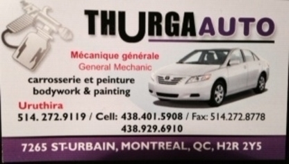 Thurga Auto - Réparation de carrosserie et peinture automobile