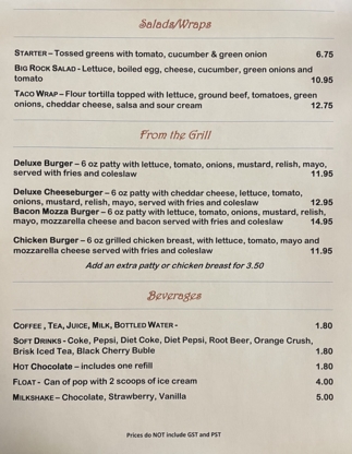 The Big Rock Inn, Eat and Drinkery - Motels