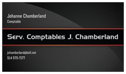 Services Comptables J Chamberland - Tenue de livres