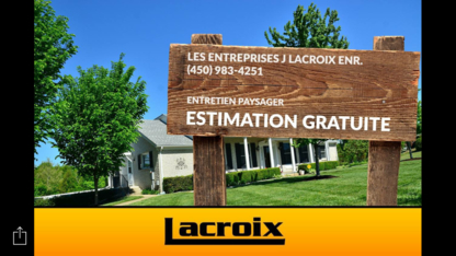 Les entreprises J Lacroix Enr - Landscape Contractors & Designers