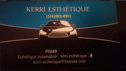 Kerri Esthétique Automobile - Car Washes