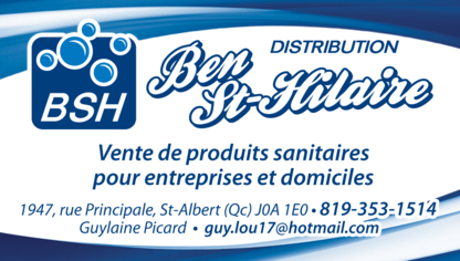 Distribution Ben St-Hilaire BSH - Produits sanitaires