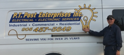 P T Post Enterprises Inc - Electricians & Electrical Contractors