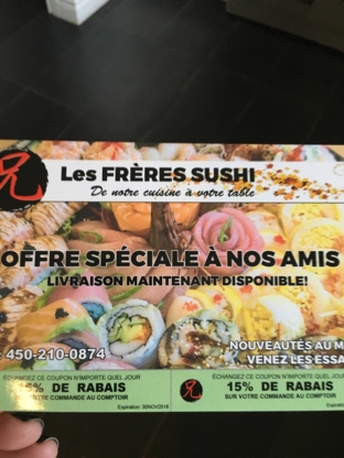 Les Frères Sushi - Sushi et restaurants japonais