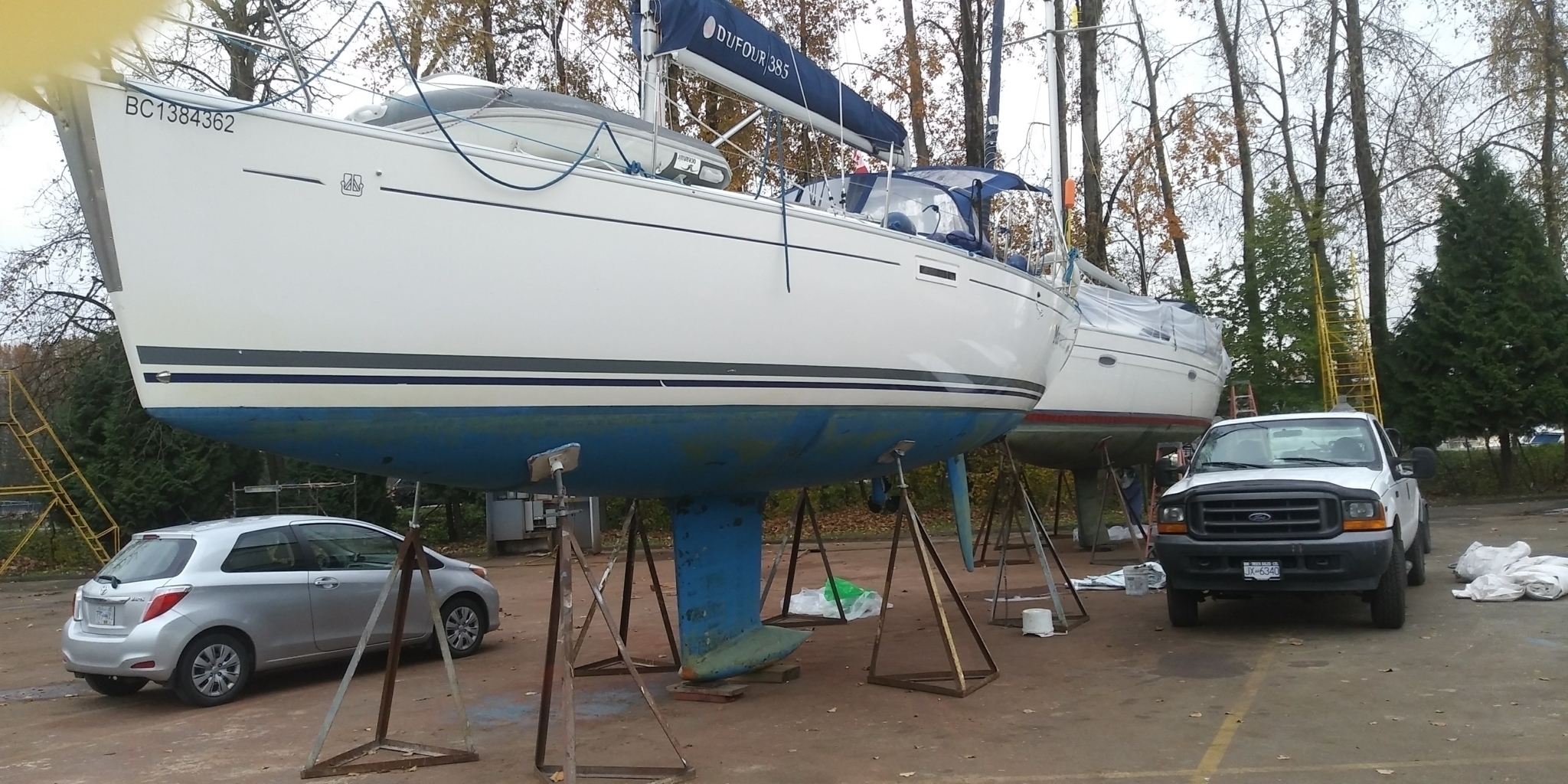 Marine Blast Paint Removal - Sandblasting