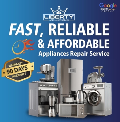 Liberty Appliance Repair - Réparation d'appareils électroménagers