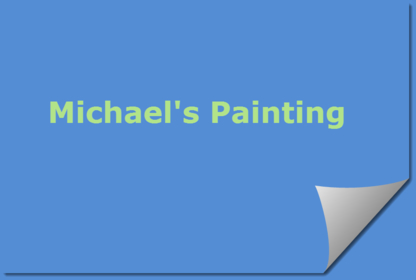Michael's Painting - Peintres