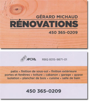 Gérard Michaud Rénovations - Rénovations