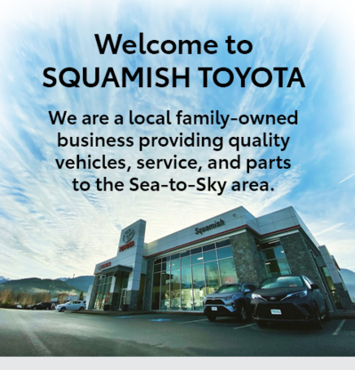 Squamish Toyota - New Car Dealers