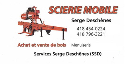Scierie mobile Serge Deschênes - Sawmills