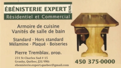 Ébénisterie Expert Enr - Cabinet Makers