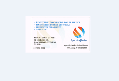Specialty Boiler inc. - Boiler Service & Repair