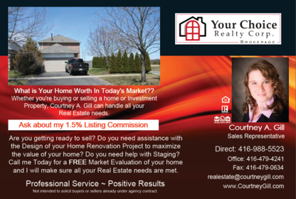 Courtney A Gill - Real Estate Brokers & Sales Representatives