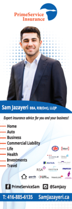 Sam Jazayeri - Prime Service Insurance - Courtiers et agents d'assurance