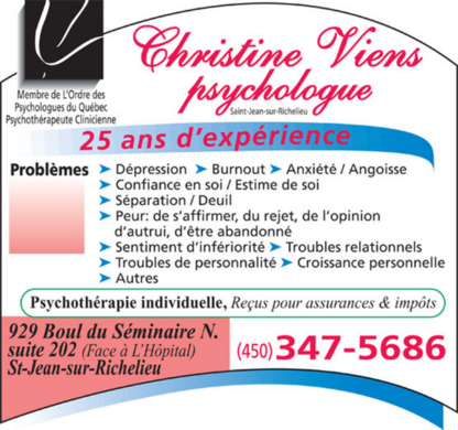 Christine Viens - Psychologues