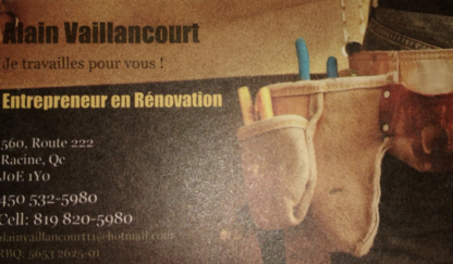 Alain Vaillancourt Rénovation - Rénovations