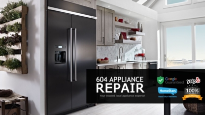 604 Appliance Repair - Coquitlam - Réparation d'appareils électroménagers