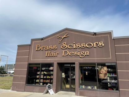 Brass Scissors Hair Designs - Waxing