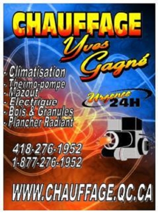 Chauffage Yves Gagné - Heating Systems & Equipment