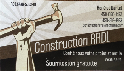 Construction RRDL - Home Builders