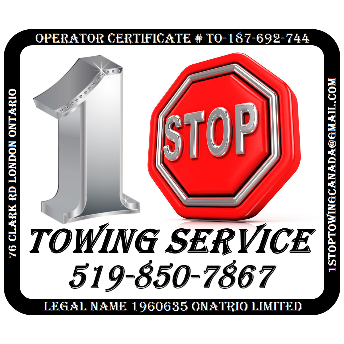 1 Stop Towing - Vehicle Towing