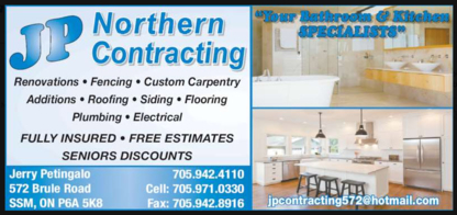 J P Northern Contracting - Kitchen Cabinets