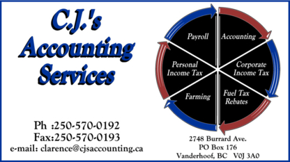 CJ's Accounting Services - Accountants