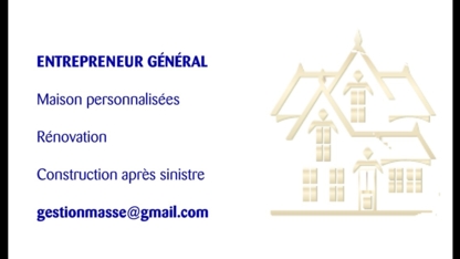 Gestion Masse Entrepreneur Général - General Contractors