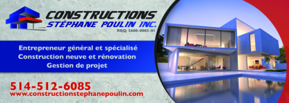 Construction Stéphane Poulin - Rénovations