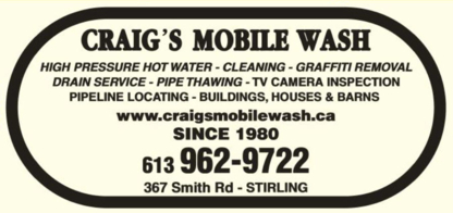 Craig's Mobile Wash - Nettoyage extérieur de bâtiments