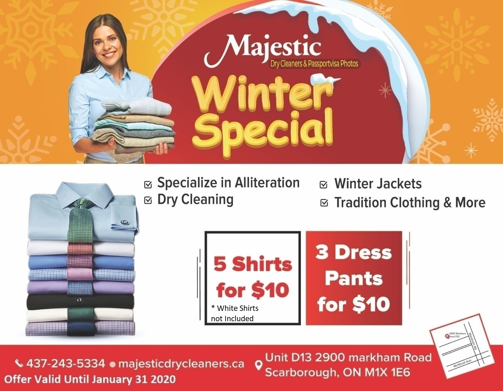 Majestic City Drycleaners Unit D13 - Dry Cleaners