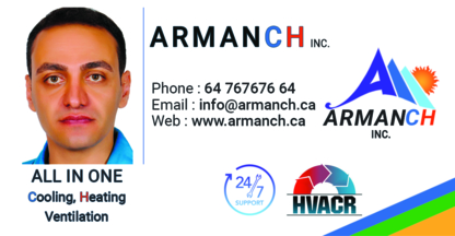 Armanch Inc - Entrepreneurs en climatisation