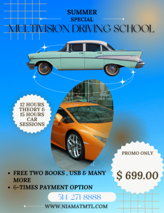 Niamat Multivision Driving School - Écoles de conduite