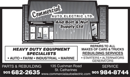 Bolt & Nut Supply Ltd - Car Electrical Services