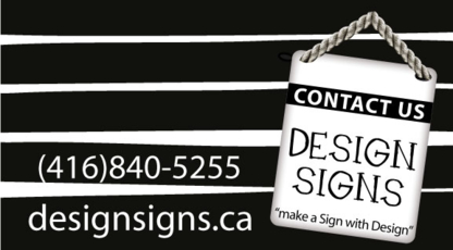 Design Signs - Signs