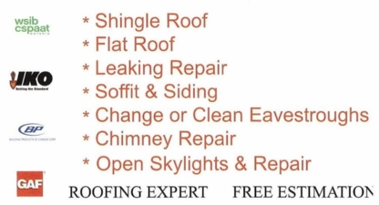 M&R All Season Roofing - Fournitures et matériaux de toiture