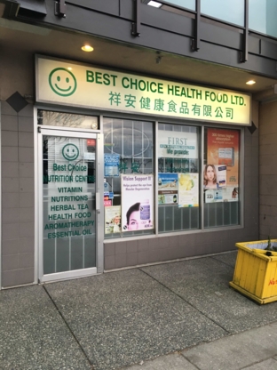 Best Choice Health Food Ltd - Services d'information en santé