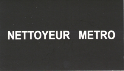 Nettoyeur Metro - Dry Cleaners