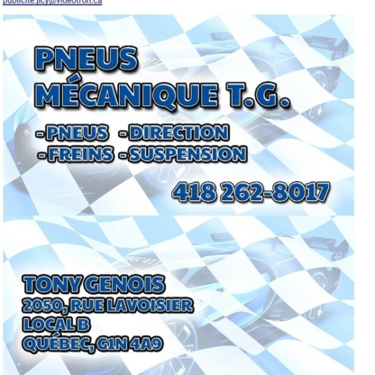 Pneus Mécanique T.G. - Auto Repair Garages