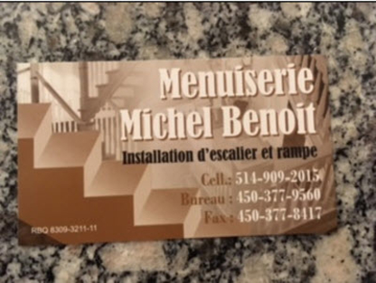 Menuiserie Michel Benoit - Stair Builders