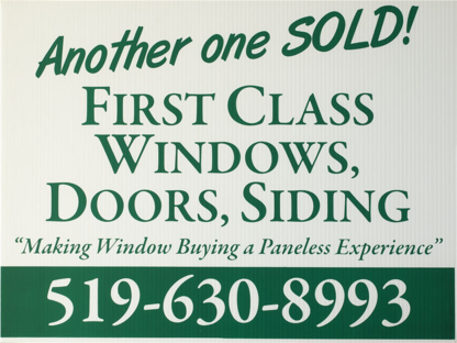First Class Windows, Doors & Siding - Doors & Windows