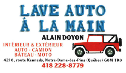 Lave Auto à la Main Alain Doyon - Lave-autos