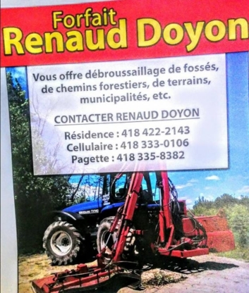 Forfait Renaud Doyon - Service d'entretien d'arbres